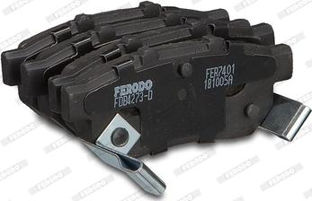 Ferodo FDB4273-D - Kit de plaquettes de frein, frein à disque cwaw.fr