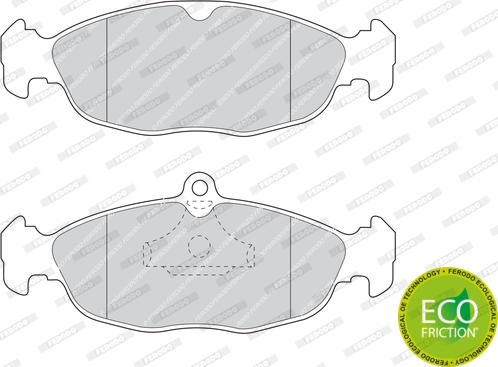 Ferodo FDB4749 - Kit de plaquettes de frein, frein à disque cwaw.fr