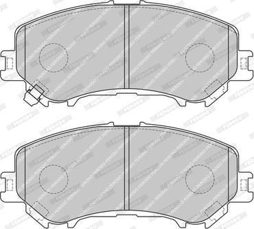 Ferodo FDB4755-D - Kit de plaquettes de frein, frein à disque cwaw.fr