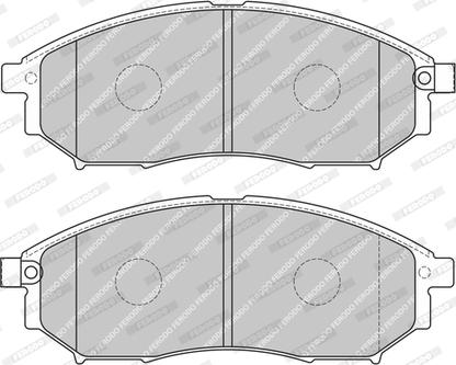 Ferodo FDB4757-D - Kit de plaquettes de frein, frein à disque cwaw.fr