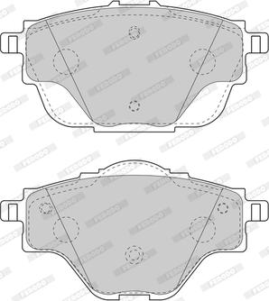 Ferodo FDB4766 - Kit de plaquettes de frein, frein à disque cwaw.fr