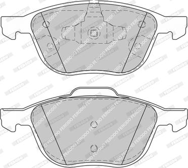 Ferodo FDB4709-D - Kit de plaquettes de frein, frein à disque cwaw.fr