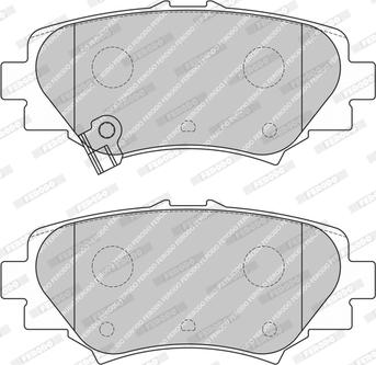 Ferodo FDB4700-D - Kit de plaquettes de frein, frein à disque cwaw.fr