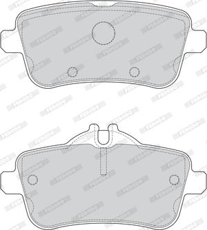 Ferodo FDB4701 - Kit de plaquettes de frein, frein à disque cwaw.fr