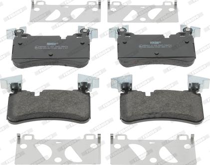 Ferodo FDB4714 - Kit de plaquettes de frein, frein à disque cwaw.fr