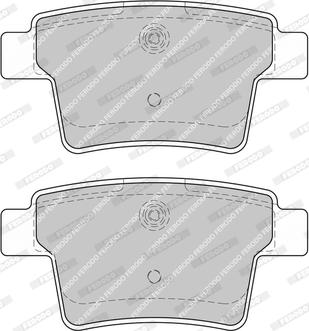 Ferodo FDB4784-D - Kit de plaquettes de frein, frein à disque cwaw.fr