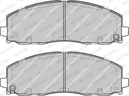 Ferodo FDB4785-D - Kit de plaquettes de frein, frein à disque cwaw.fr