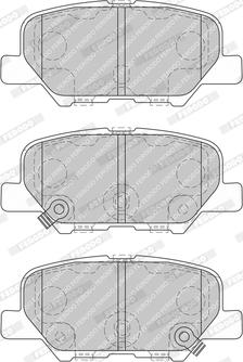 Ferodo FDB4739-D - Kit de plaquettes de frein, frein à disque cwaw.fr