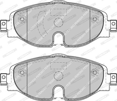 Ferodo FDB4730-D - Kit de plaquettes de frein, frein à disque cwaw.fr