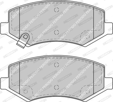 Ferodo FDB4733-D - Kit de plaquettes de frein, frein à disque cwaw.fr