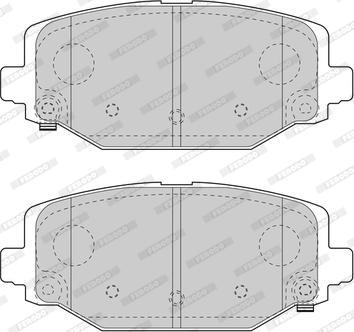 Ferodo FDB4778-D - Kit de plaquettes de frein, frein à disque cwaw.fr