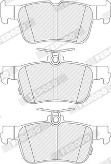 Ferodo FDB5478 - Kit de plaquettes de frein, frein à disque cwaw.fr