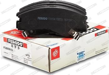 Ferodo FDB556-D - Kit de plaquettes de frein, frein à disque cwaw.fr