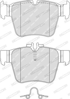 Ferodo FDB5017-D - Kit de plaquettes de frein, frein à disque cwaw.fr