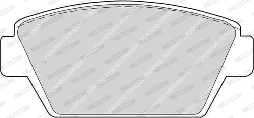 Ferodo FDB507 - Kit de plaquettes de frein, frein à disque cwaw.fr