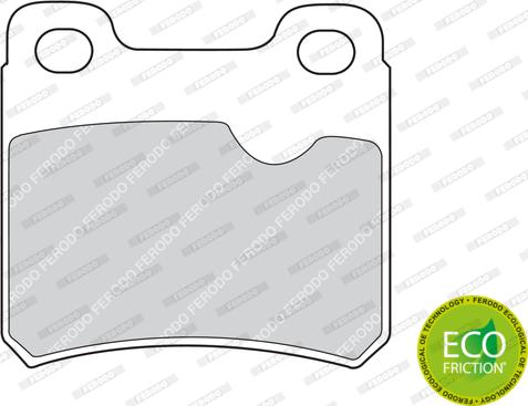 Ferodo FDB586 - Kit de plaquettes de frein, frein à disque cwaw.fr