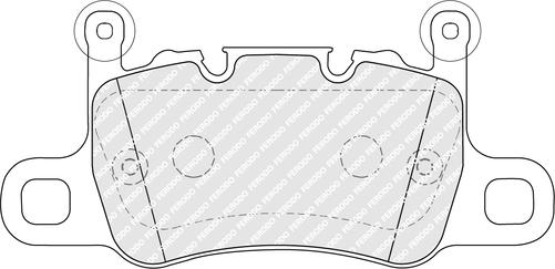 Ferodo FDB5365 - Kit de plaquettes de frein, frein à disque cwaw.fr