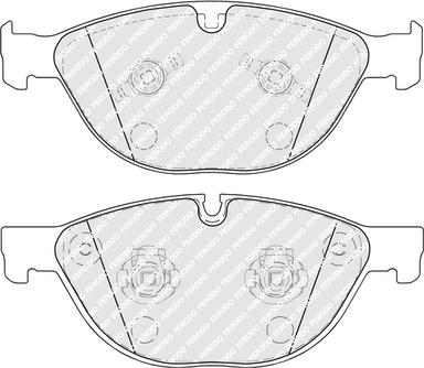 Ferodo FDB5270 - Kit de plaquettes de frein, frein à disque cwaw.fr