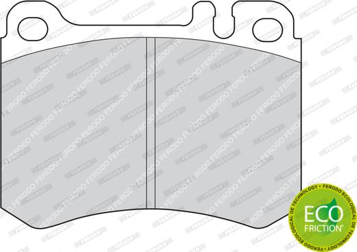 Ferodo FDB629 - Kit de plaquettes de frein, frein à disque cwaw.fr