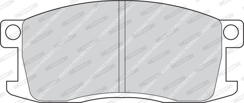 Ferodo FDB198 - Kit de plaquettes de frein, frein à disque cwaw.fr