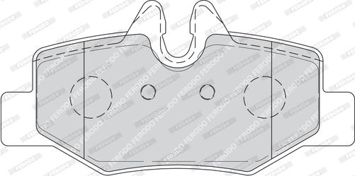 Ferodo FDB1494 - Kit de plaquettes de frein, frein à disque cwaw.fr