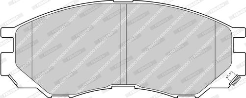 Ferodo FDB1422-D - Kit de plaquettes de frein, frein à disque cwaw.fr