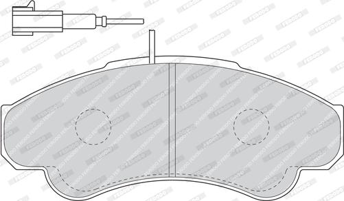 Ferodo FDB1479 - Kit de plaquettes de frein, frein à disque cwaw.fr