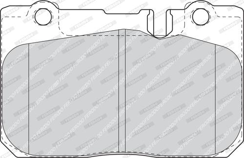 Ferodo FDB1554 - Kit de plaquettes de frein, frein à disque cwaw.fr