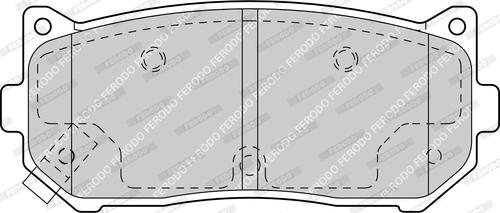 Ferodo FDB1569-D - Kit de plaquettes de frein, frein à disque cwaw.fr