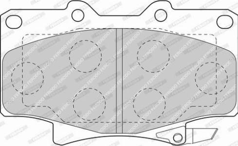 Ferodo FDB1502-D - Kit de plaquettes de frein, frein à disque cwaw.fr