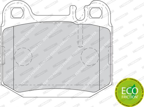 Ferodo FDB1512 - Kit de plaquettes de frein, frein à disque cwaw.fr