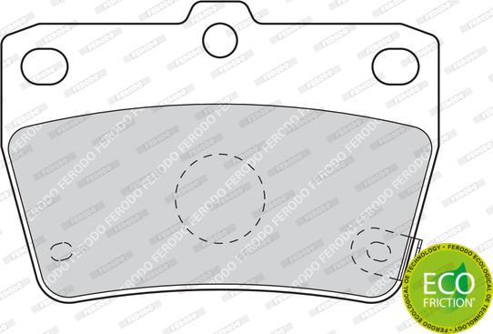 Ferodo FDB1531 - Kit de plaquettes de frein, frein à disque cwaw.fr