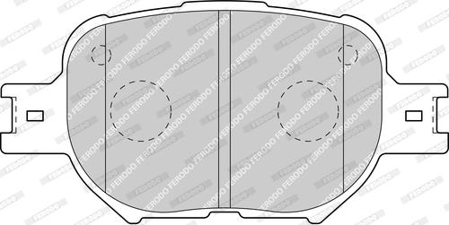 Ferodo FDB1528-D - Kit de plaquettes de frein, frein à disque cwaw.fr