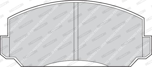 Ferodo FDB152 - Kit de plaquettes de frein, frein à disque cwaw.fr