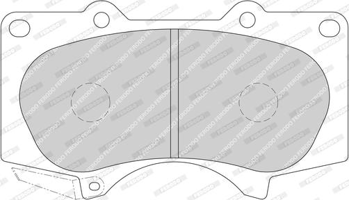 Ferodo FDB1698-D - Kit de plaquettes de frein, frein à disque cwaw.fr