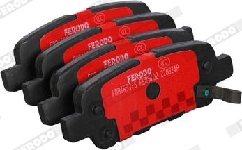 Ferodo FDB1693-S - Kit de plaquettes de frein, frein à disque cwaw.fr