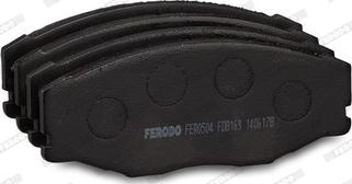 Ferodo FDB169-D - Kit de plaquettes de frein, frein à disque cwaw.fr