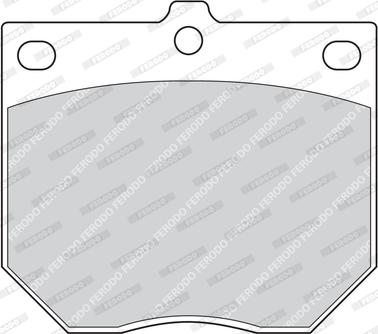 Ferodo FDB169 - Kit de plaquettes de frein, frein à disque cwaw.fr