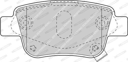 Ferodo FDB1649-D - Kit de plaquettes de frein, frein à disque cwaw.fr