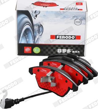 Ferodo FDB1641-S - Kit de plaquettes de frein, frein à disque cwaw.fr