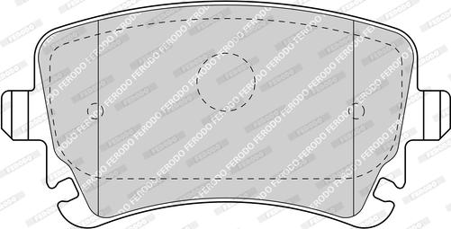 Ferodo FDB1655-D - Kit de plaquettes de frein, frein à disque cwaw.fr