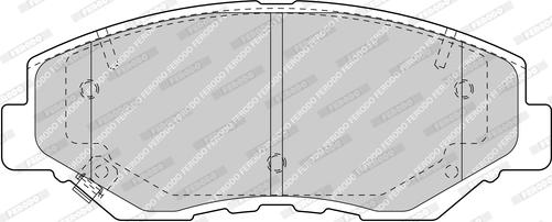 Ferodo FDB1658-D - Kit de plaquettes de frein, frein à disque cwaw.fr