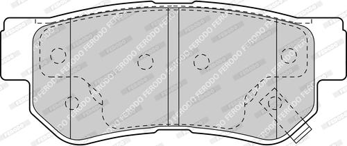 Ferodo FDB1606-D - Kit de plaquettes de frein, frein à disque cwaw.fr