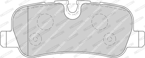 Ferodo FDB1613-D - Kit de plaquettes de frein, frein à disque cwaw.fr