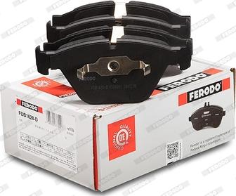 Ferodo FDB1628-D - Kit de plaquettes de frein, frein à disque cwaw.fr