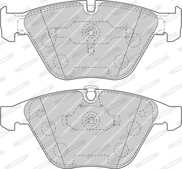 Ferodo FDB1628-D - Kit de plaquettes de frein, frein à disque cwaw.fr