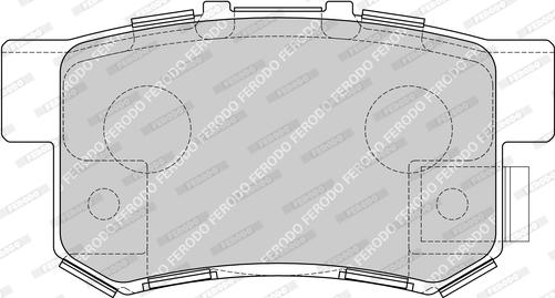 Ferodo FDB1679-D - Kit de plaquettes de frein, frein à disque cwaw.fr