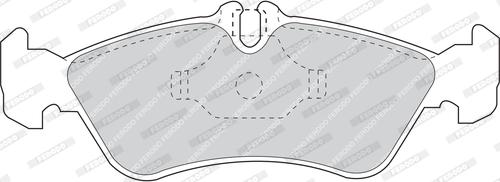 Ferodo FDB1045 - Kit de plaquettes de frein, frein à disque cwaw.fr