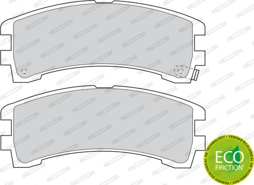 Ferodo FDB1029 - Kit de plaquettes de frein, frein à disque cwaw.fr