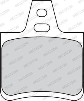 Ferodo FDB1139 - Kit de plaquettes de frein, frein à disque cwaw.fr